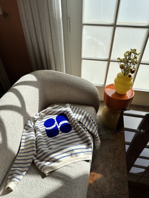 Sweatshirt Eddie rayé femme | Peonies Shop