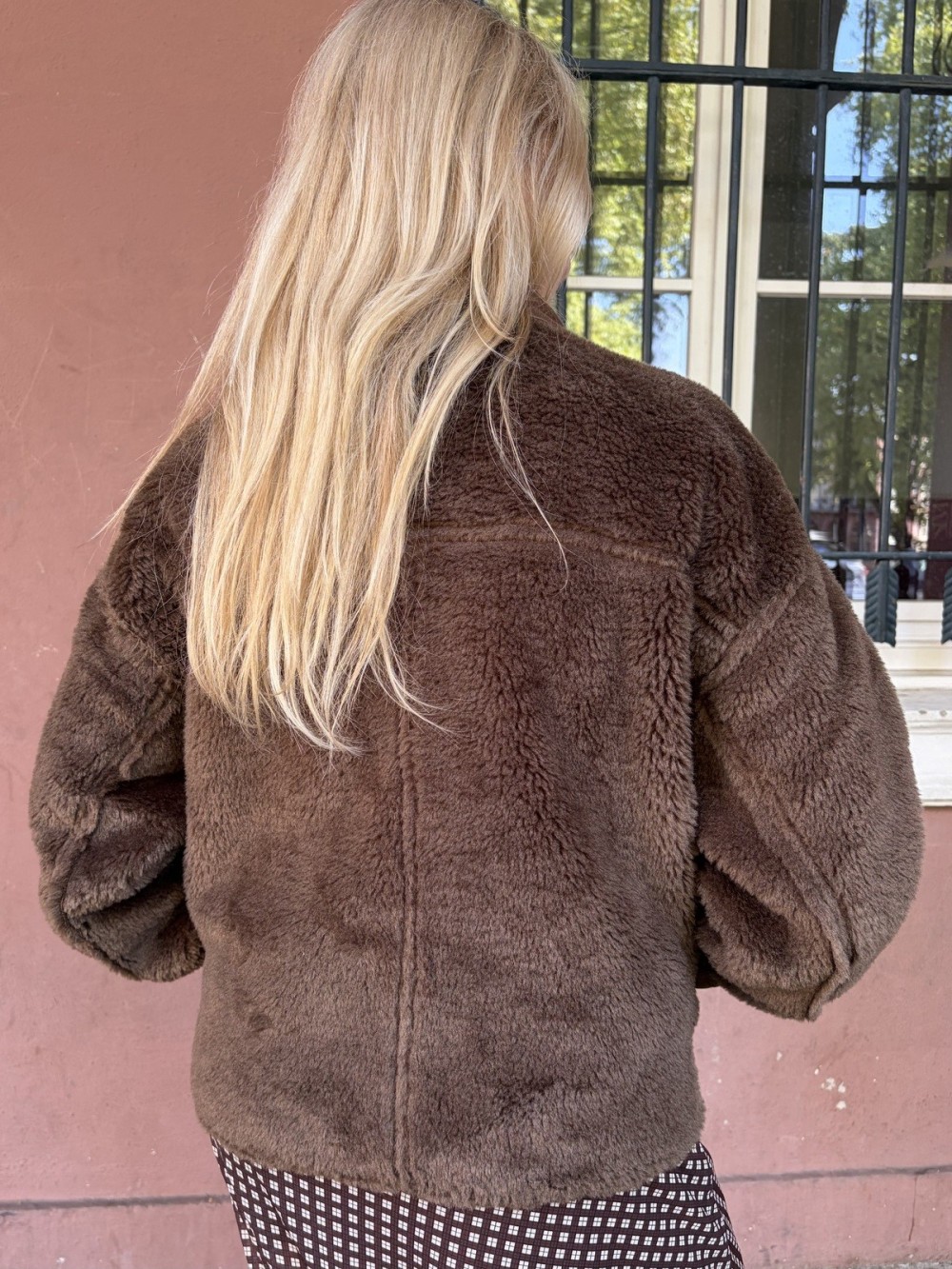 Bomber Maegan réversible effet peau retournée | Peonies Shop