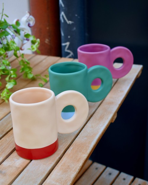 Mug design en céramique | Peonies Shop