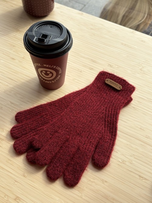 Gants femme en laine  | Peonies Shop
