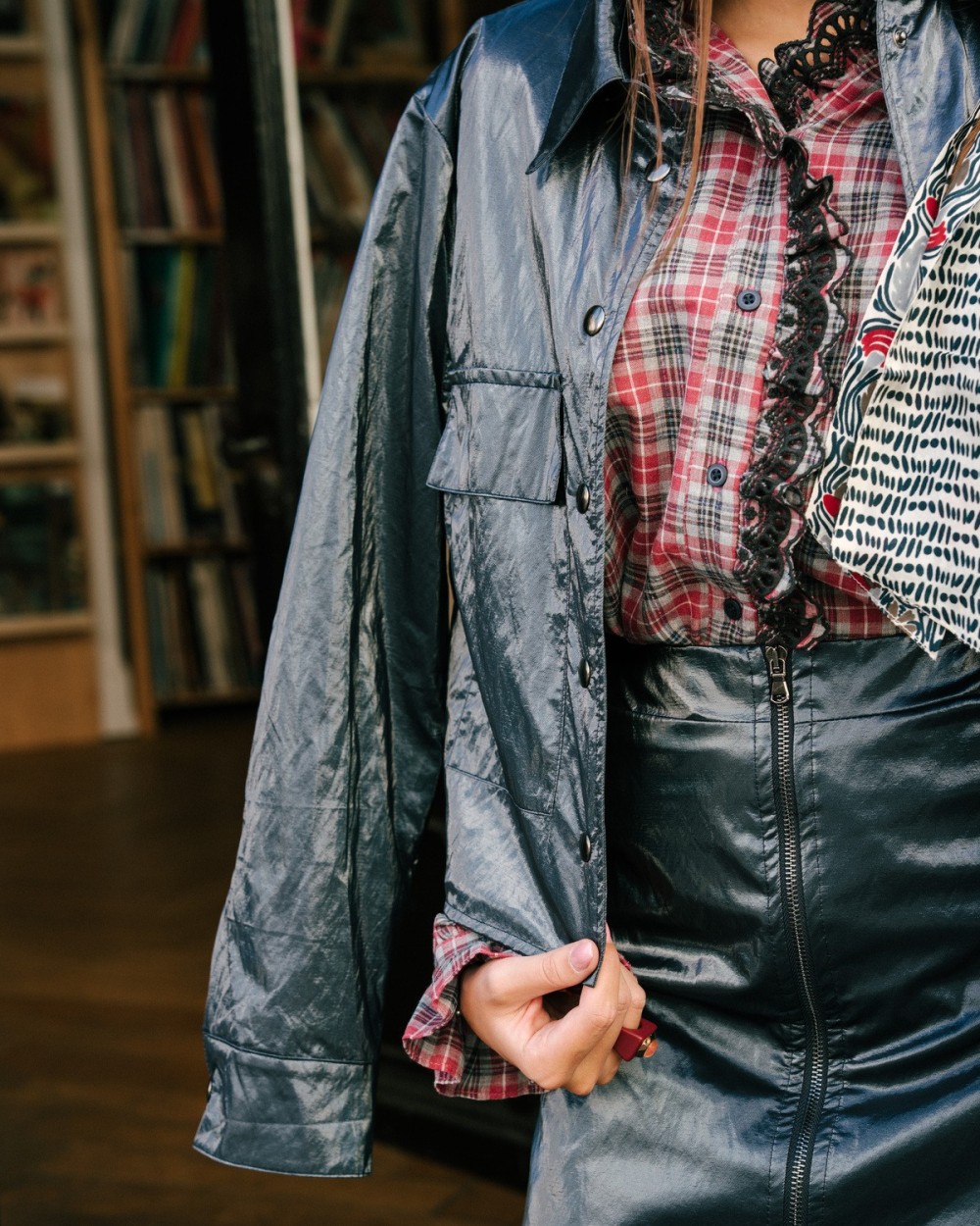 Veste Vinyle Mercurio Imprévu | Outlet Femme | Peonies Shop