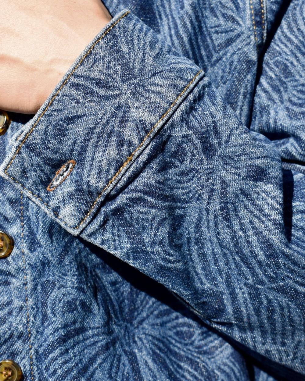 Veste en jean ruban | Peonies Shop