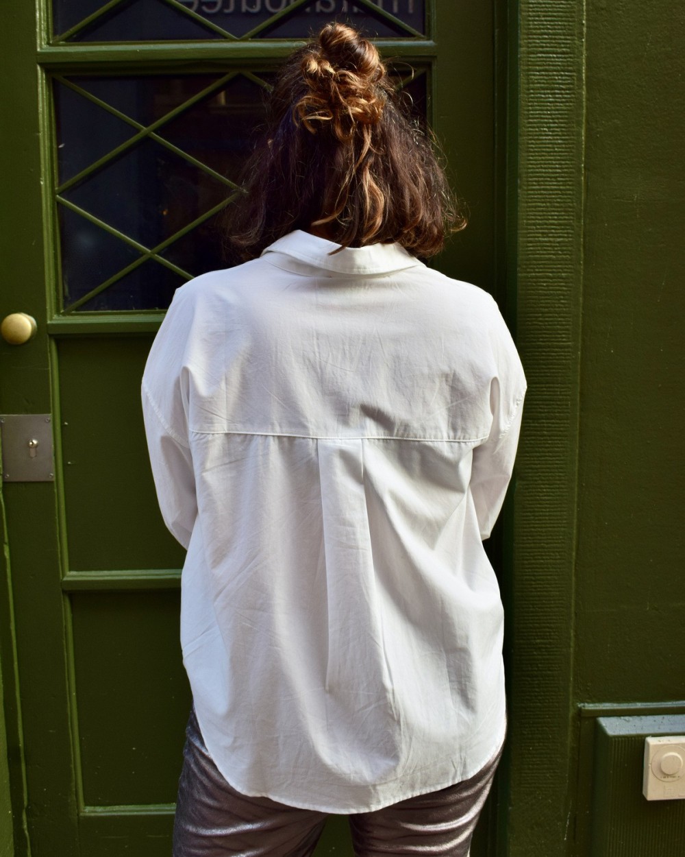 Chemise blanche Danny femme en coton & Lyocell | Peonies Shop