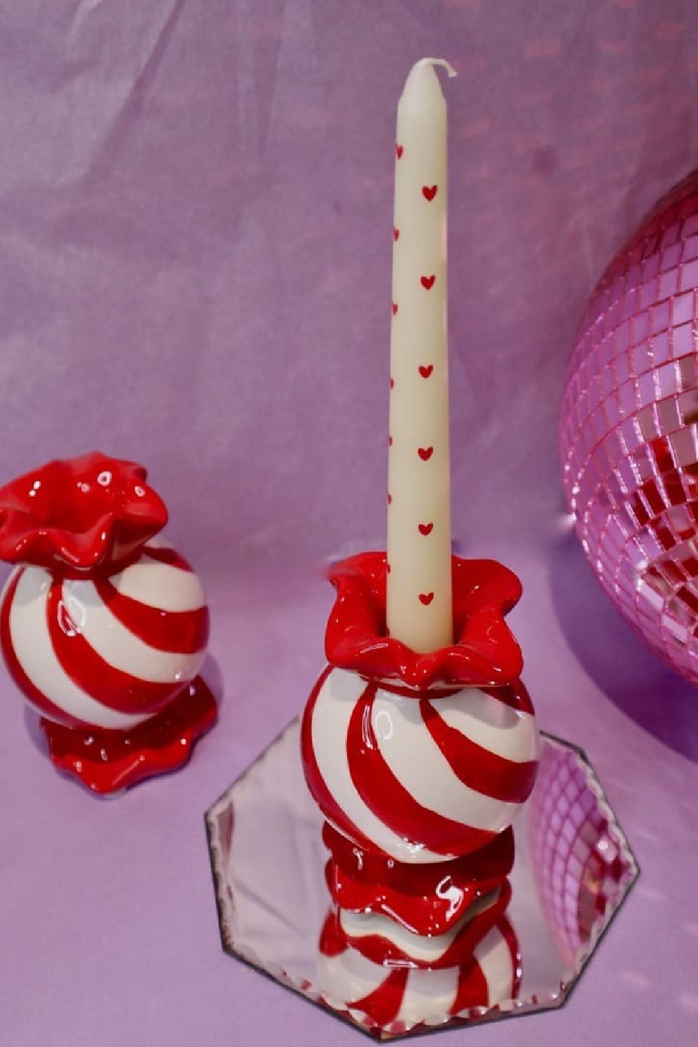 BOUGEOIR BONBON ROUGE