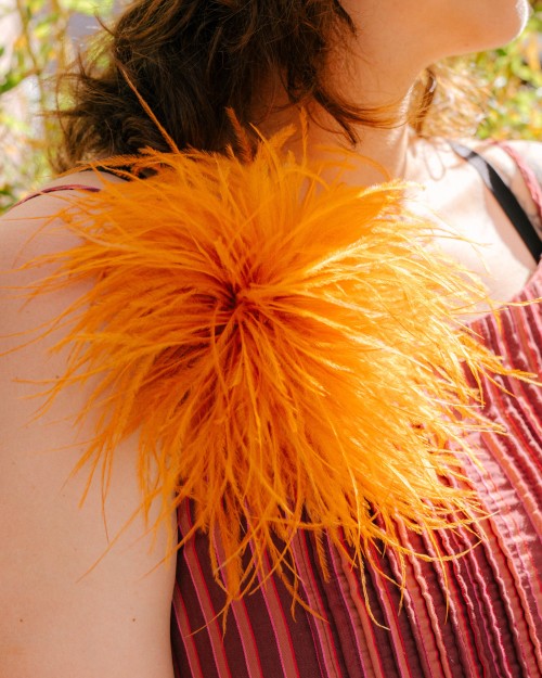 BROCHE PLUME GM