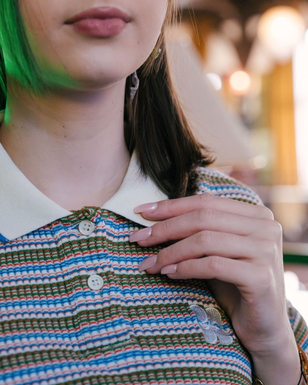 Polo Ralphy Rayures Multicolores | Outlet Femme | Peonies Shop