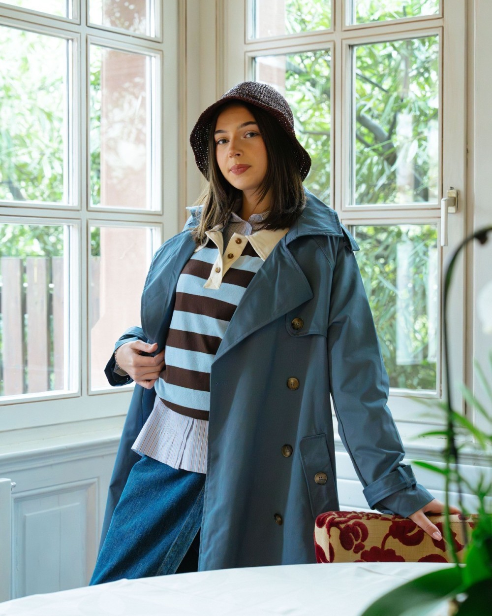 Bob Raphia Chocolat | Outlet Femme | Peonies Shop