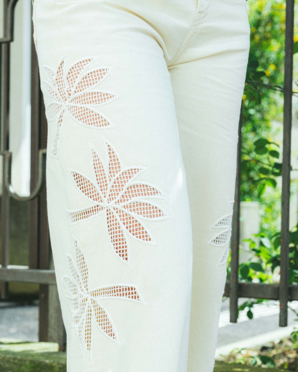 JEAN SWIGGY PALAZZO BRODERIE