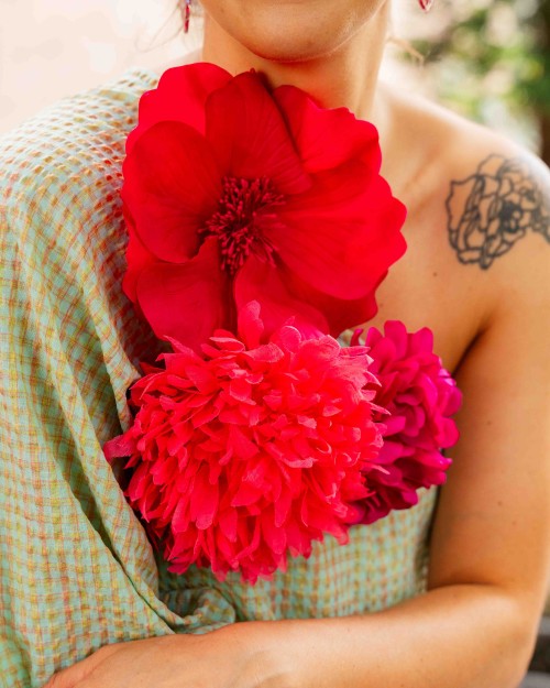 BROCHE/PINCE FLEUR 20CM | Outlet Femme | Peonies Shop