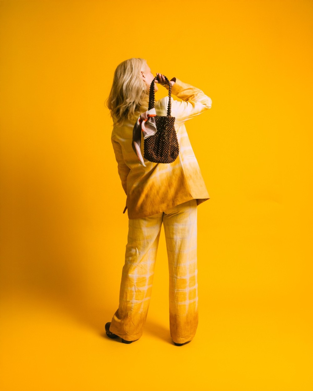 Pantalon Carreaux Tie and Dye | Outlet Femme | Peonies Shop