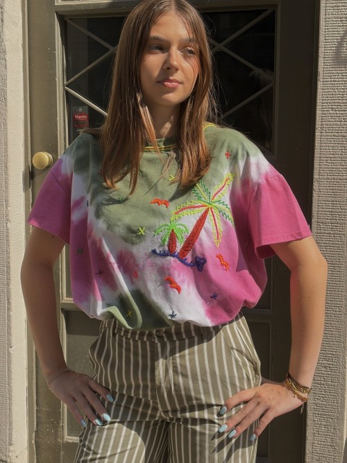 T-shirt Tie And Dye | Outlet Femme | Peonies Shop