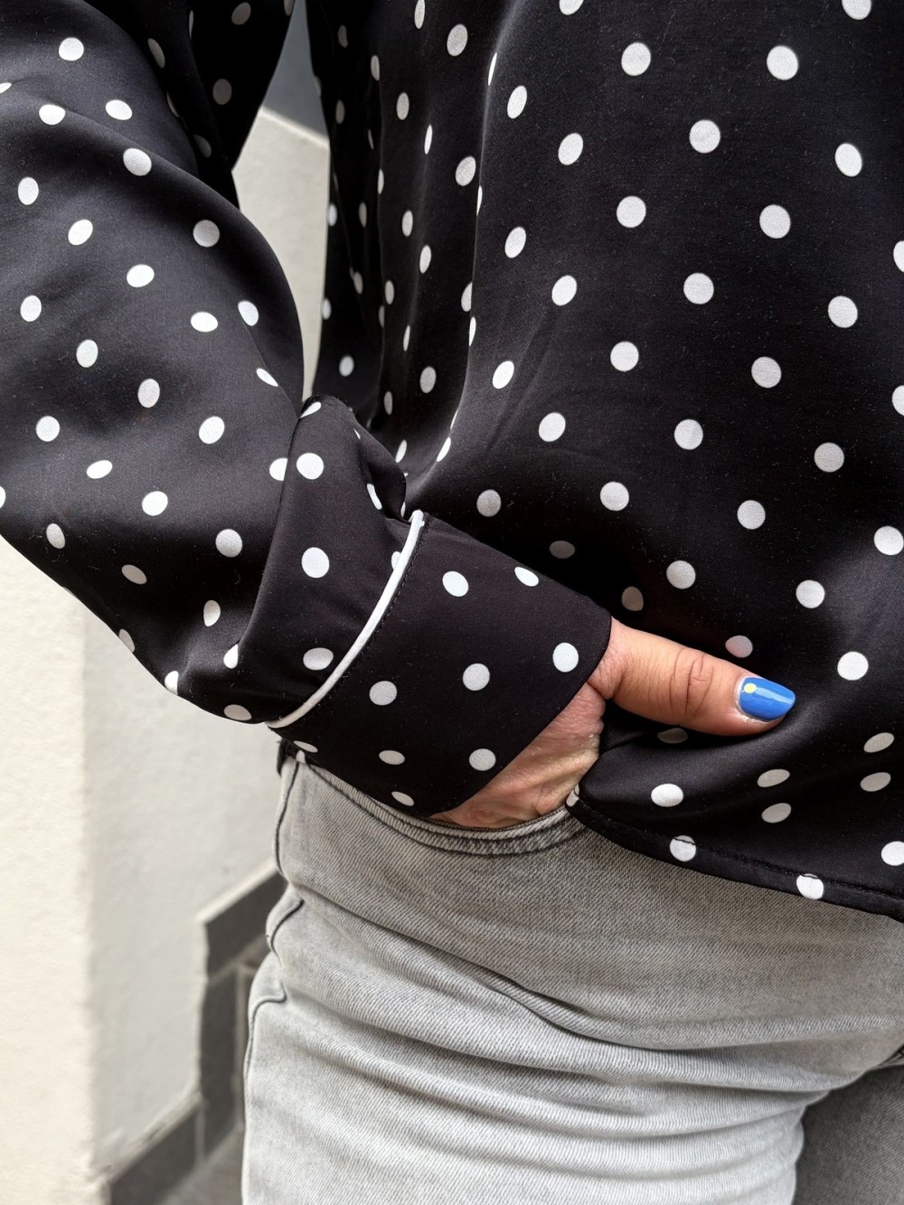 Chemise Iris à pois | Outlet Femme | Peonies Shop