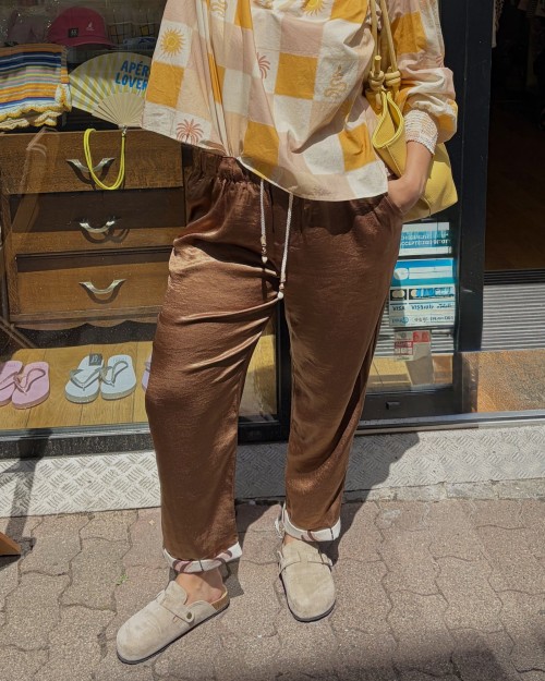 Pantalon Lola Choco | Outlet Femme | Peonies Shop