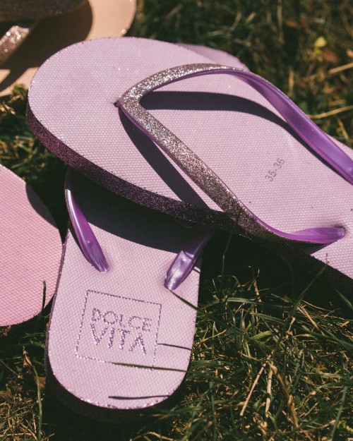 Tongs pailletées femme | Outlet Femme | Peonies Shop