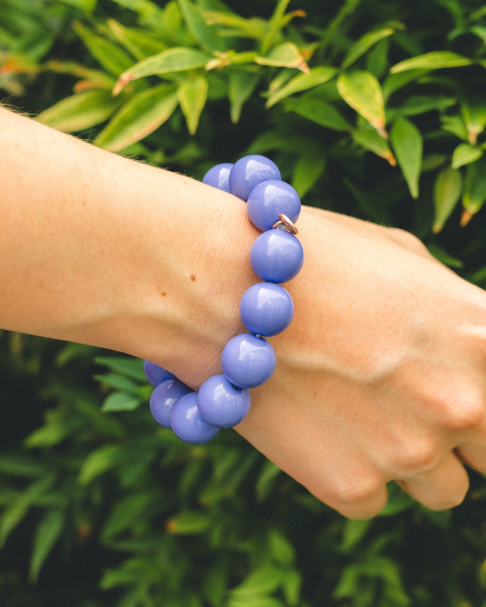 Bracelet en perles de résine Mathilde | Peonies Shop