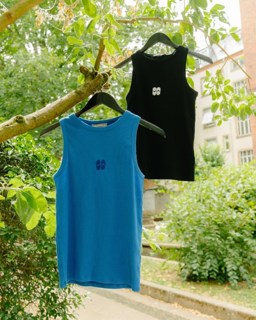 Top Théo en maille côtelée | Débardeur femme | Peonies Shop