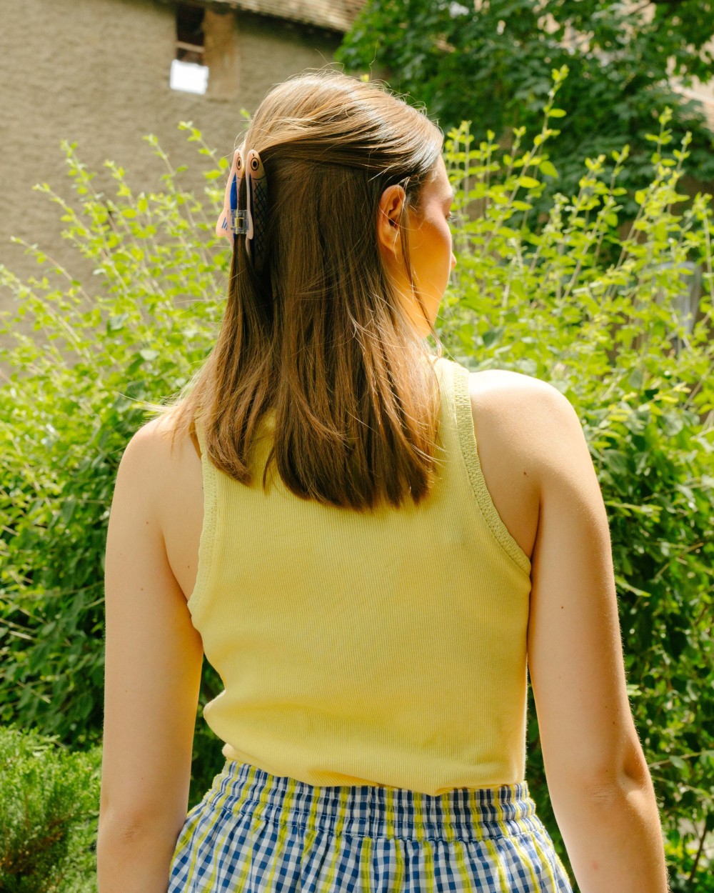 Débardeur femme en coton col V | Peonies Shop