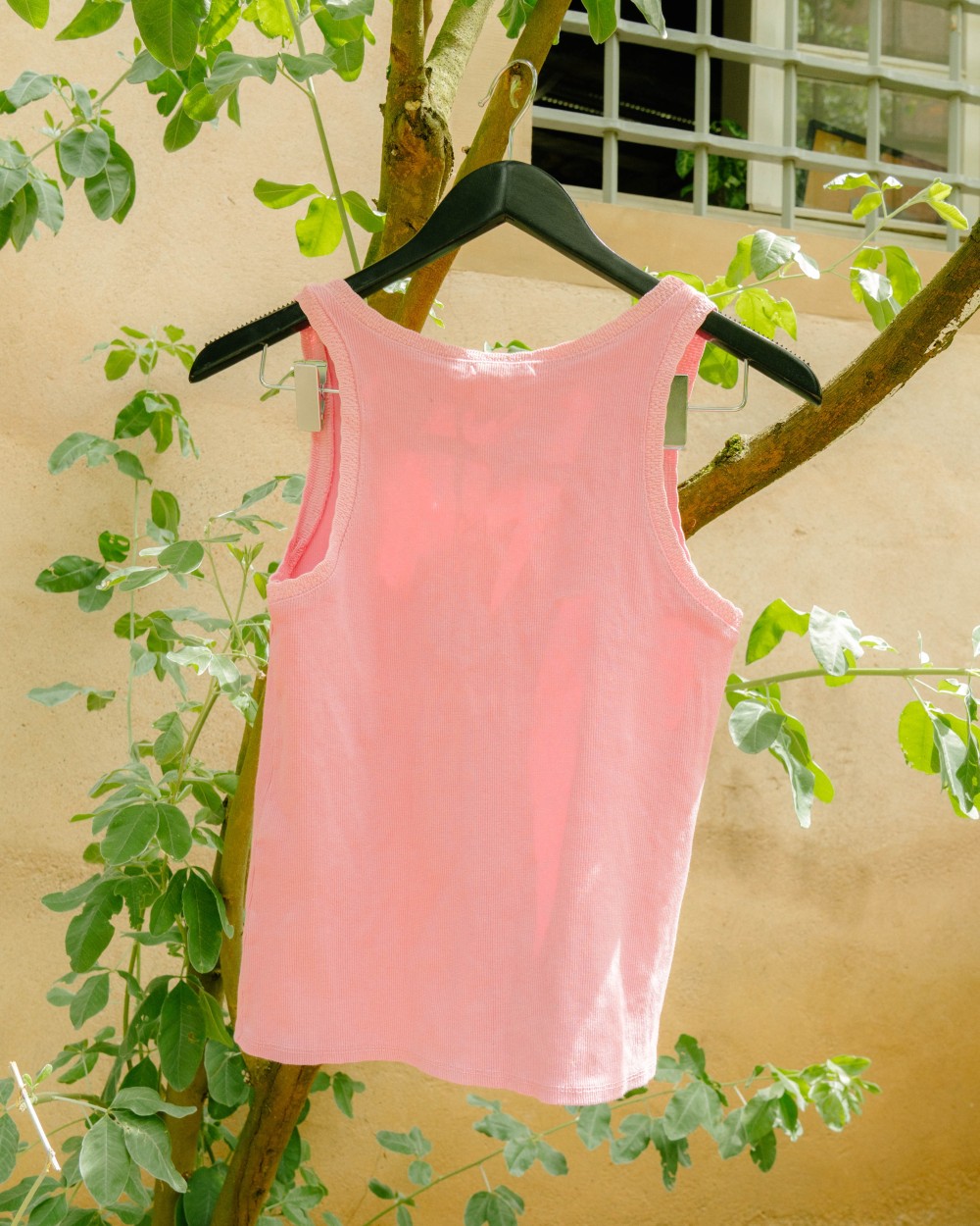 Débardeur femme en coton col V | Peonies Shop