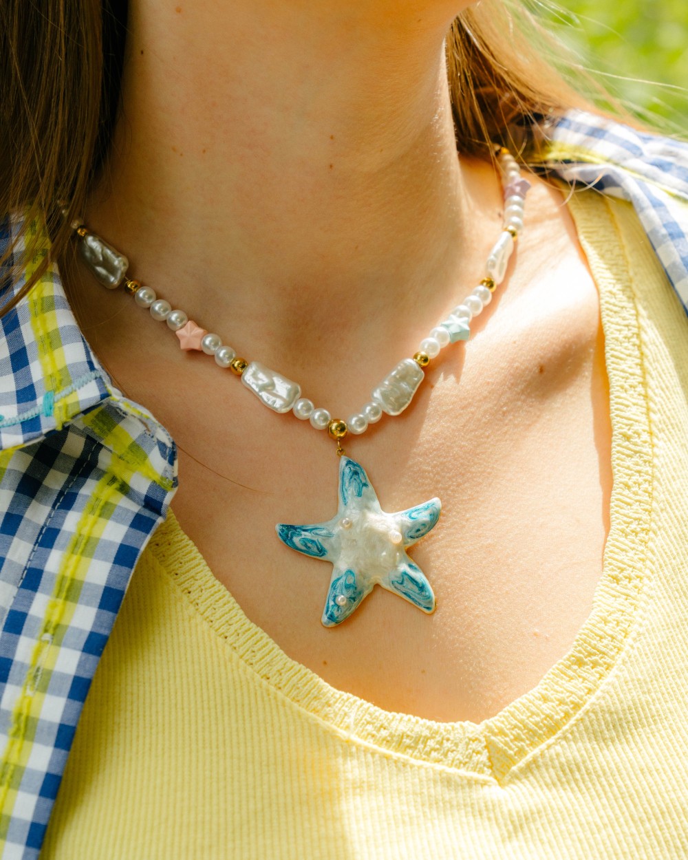 Collier Stella étoile de mer | Bijou femme | Peonies Shop