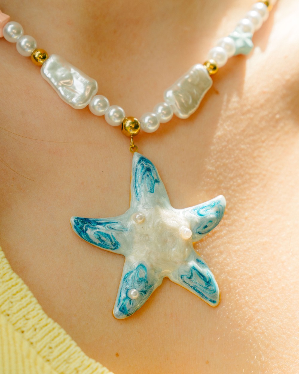 Collier Stella étoile de mer | Bijou femme | Peonies Shop