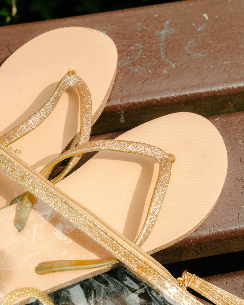 Tongs pailletées femme | Outlet Femme | Peonies Shop