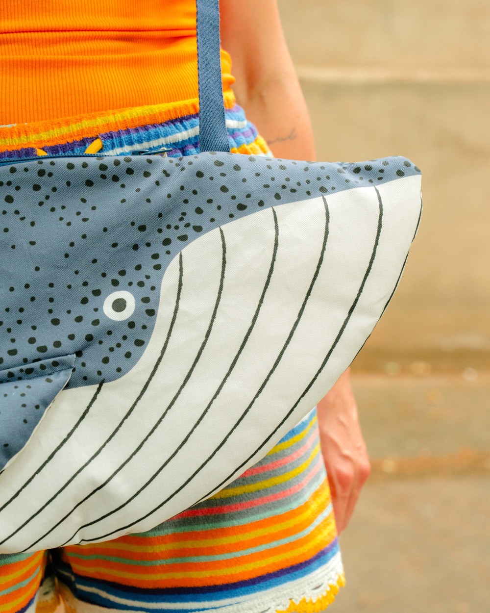 SAC BALEINE |sac bandoulière | Peonies Shop