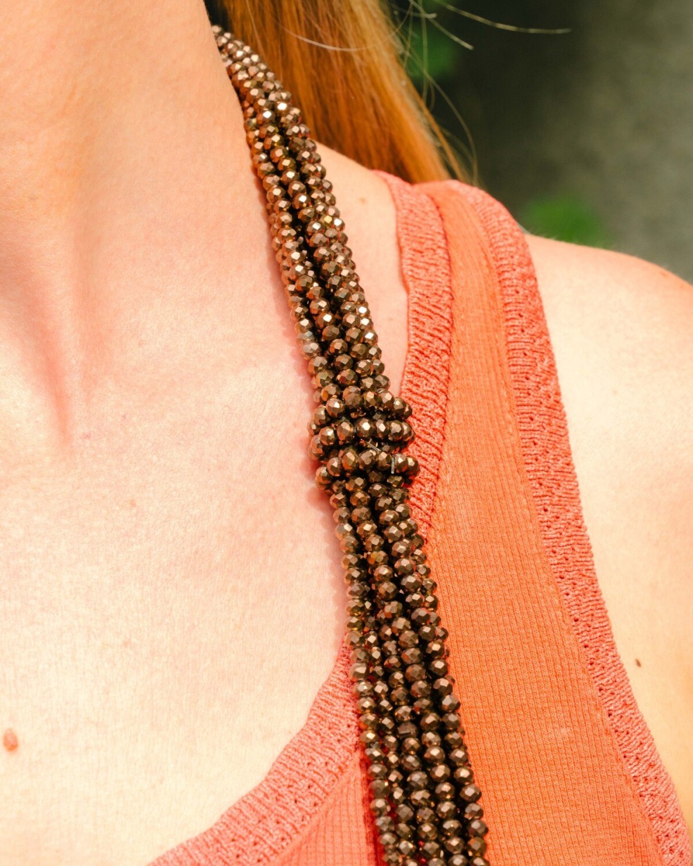 SAUTOIR MULTIRANG CRISTAL | Bijou femme | Peonies Shop