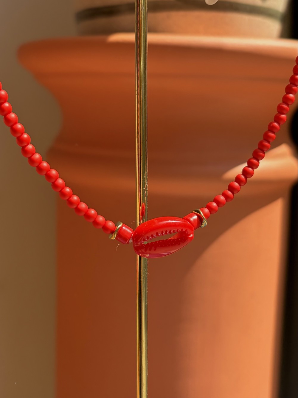 COLLIER PERLES COQUILLAGE | Bijou femme | Peonies Shop