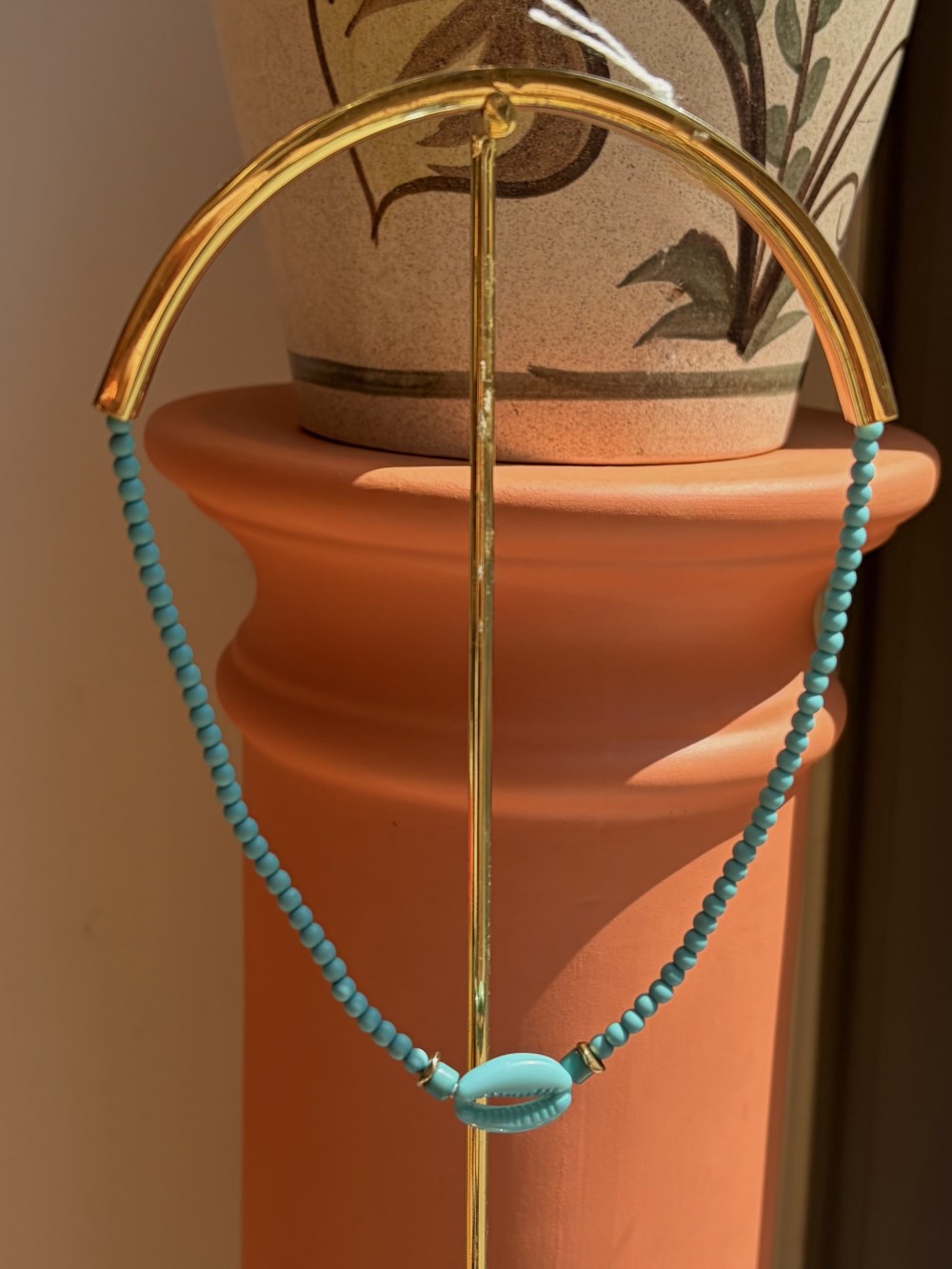 COLLIER PERLES COQUILLAGE | Bijou femme | Peonies Shop