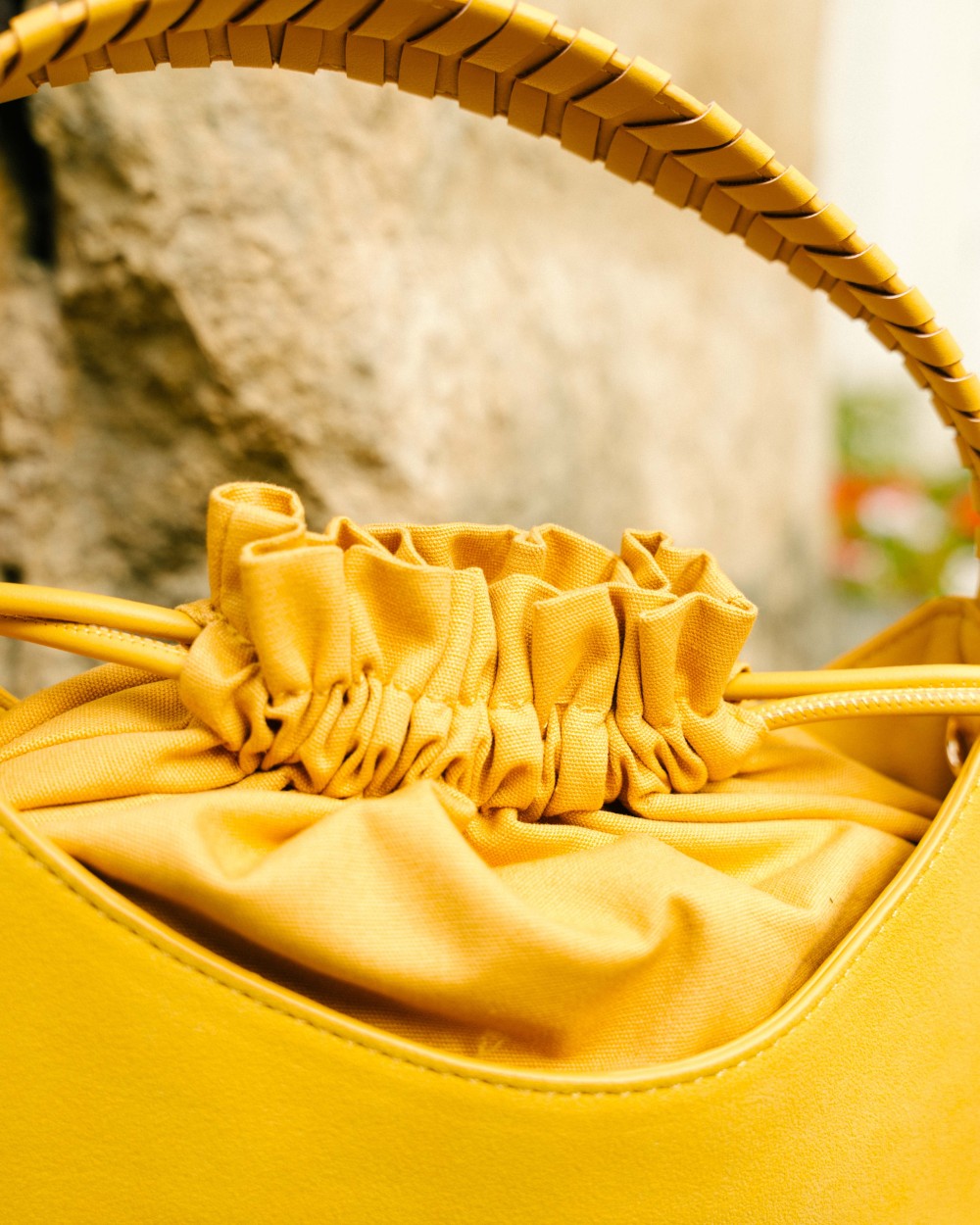 Sac Violette en cuir vegan | Peonies Shop