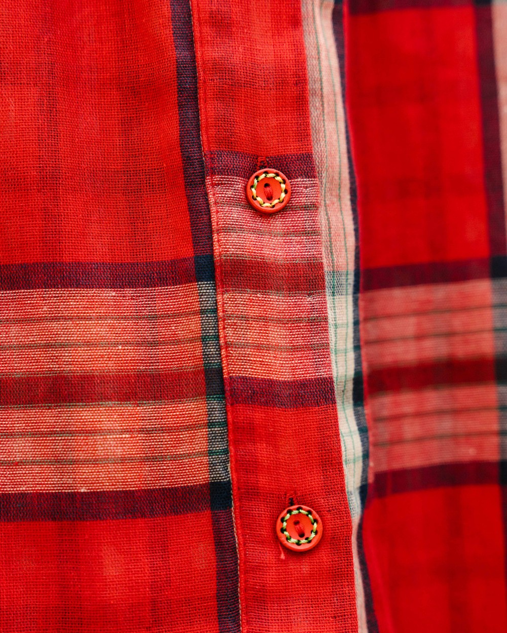 Blouse Simone à carreaux | Peonies Shop