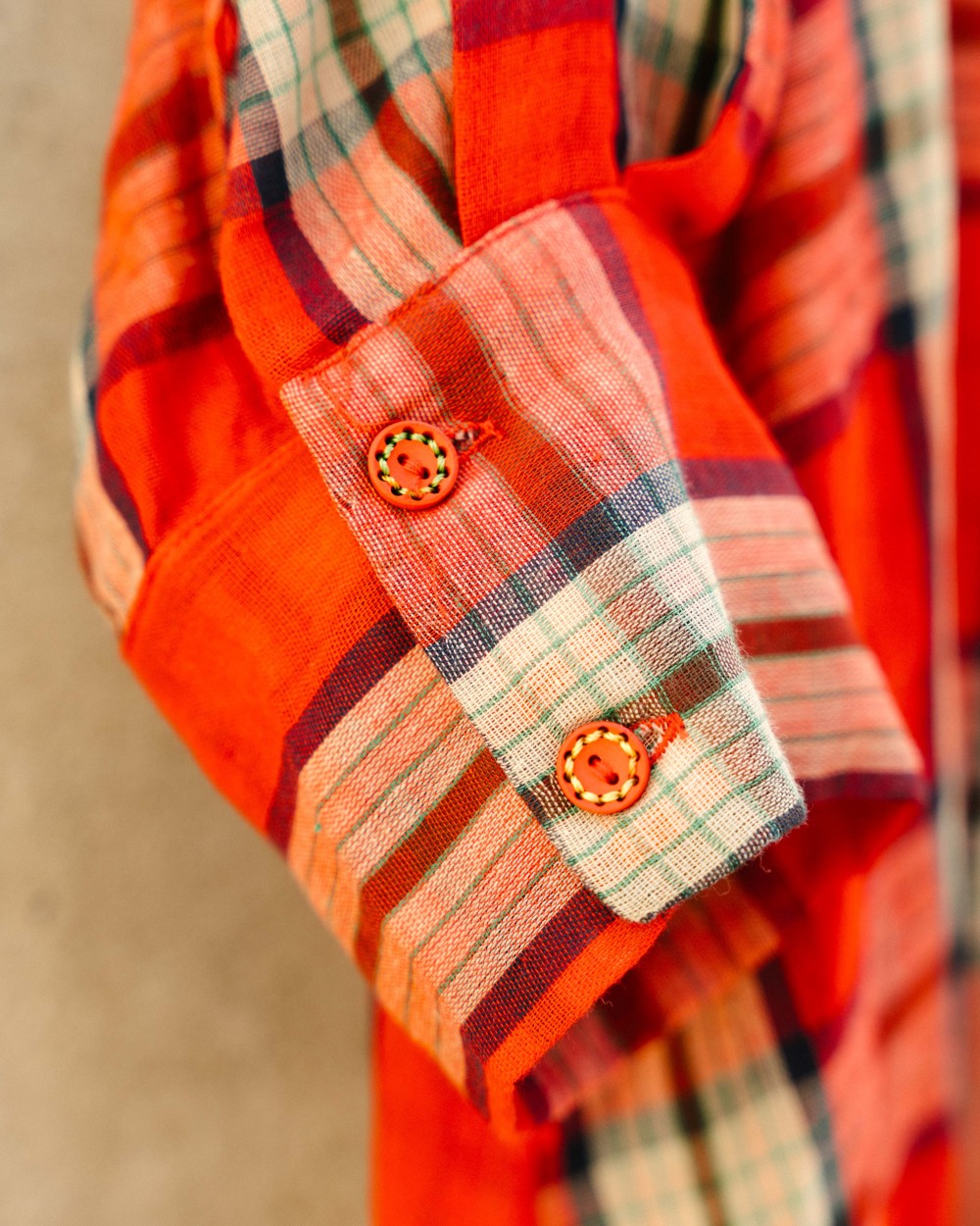 Blouse Simone à carreaux | Peonies Shop