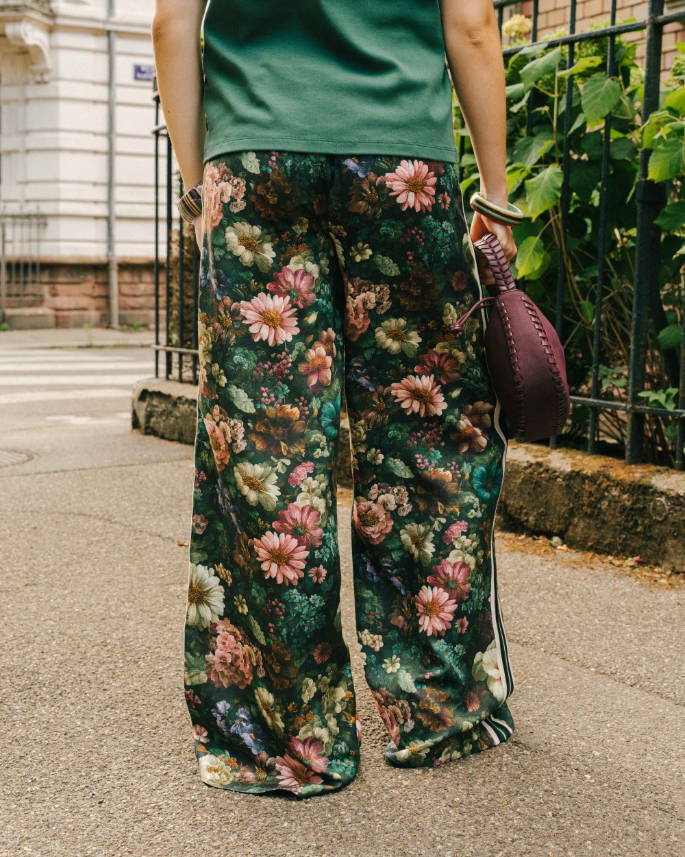 Pantalon Charlie imprimé floral | Peonies Shop