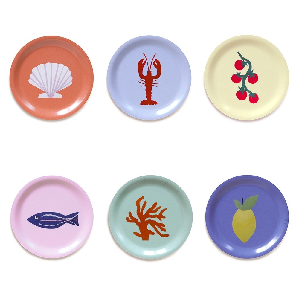 Lot de 6 dessous de verre  | Peonies Shop