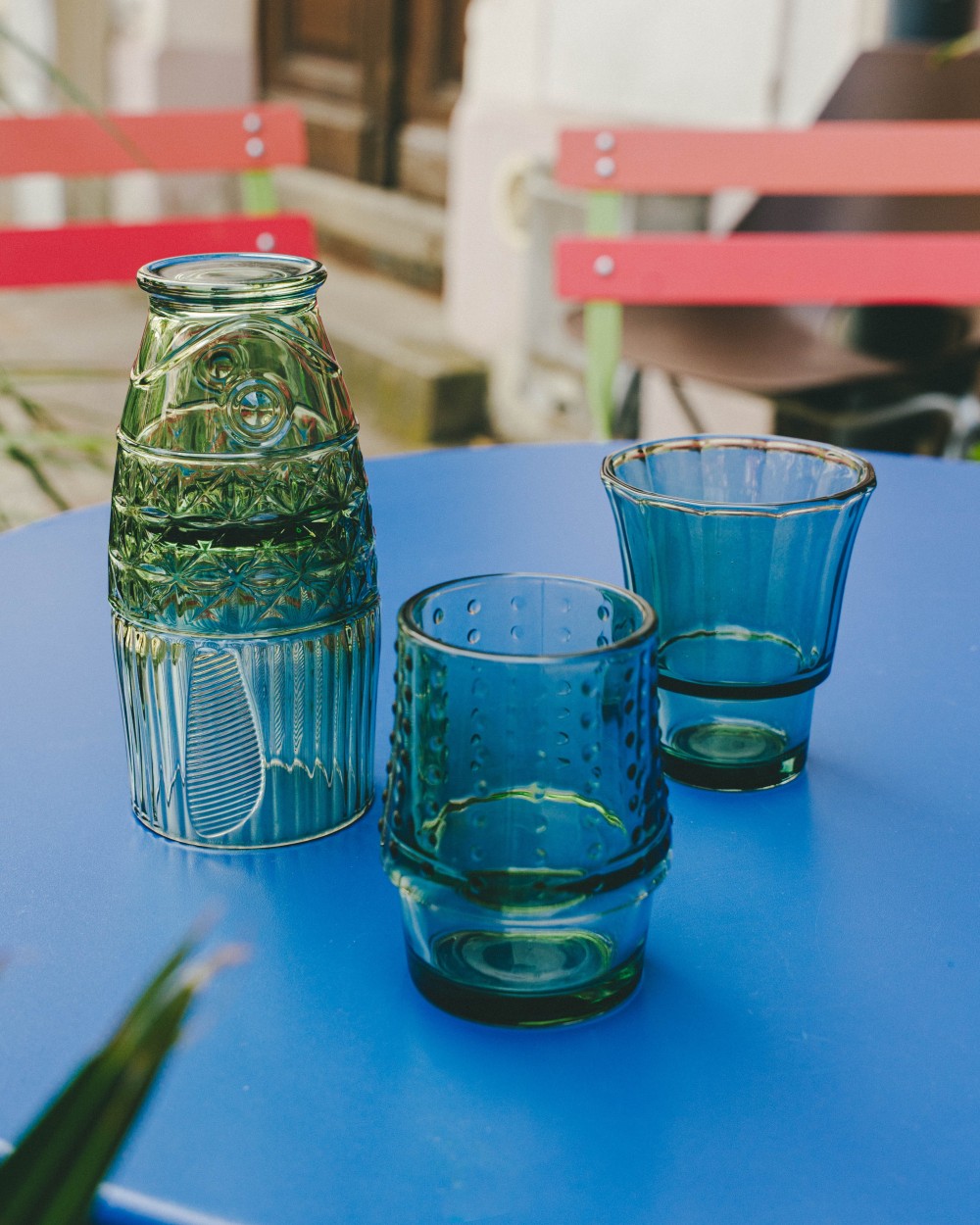 Lot de 4 verres empilables Poisson | Peonies Shop