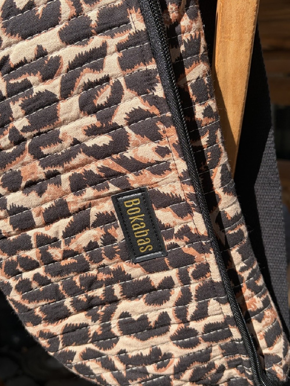 Sac banane matelassé à motifs | Peonies Shop