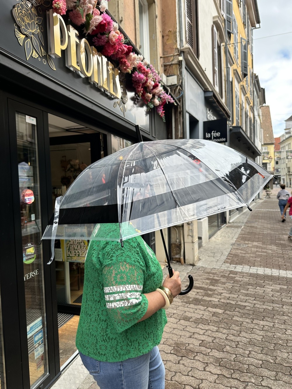 parapluie de dos